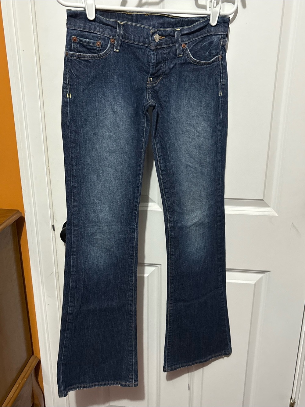 Lucky Brand Women's Dark Blue Flare Jeans